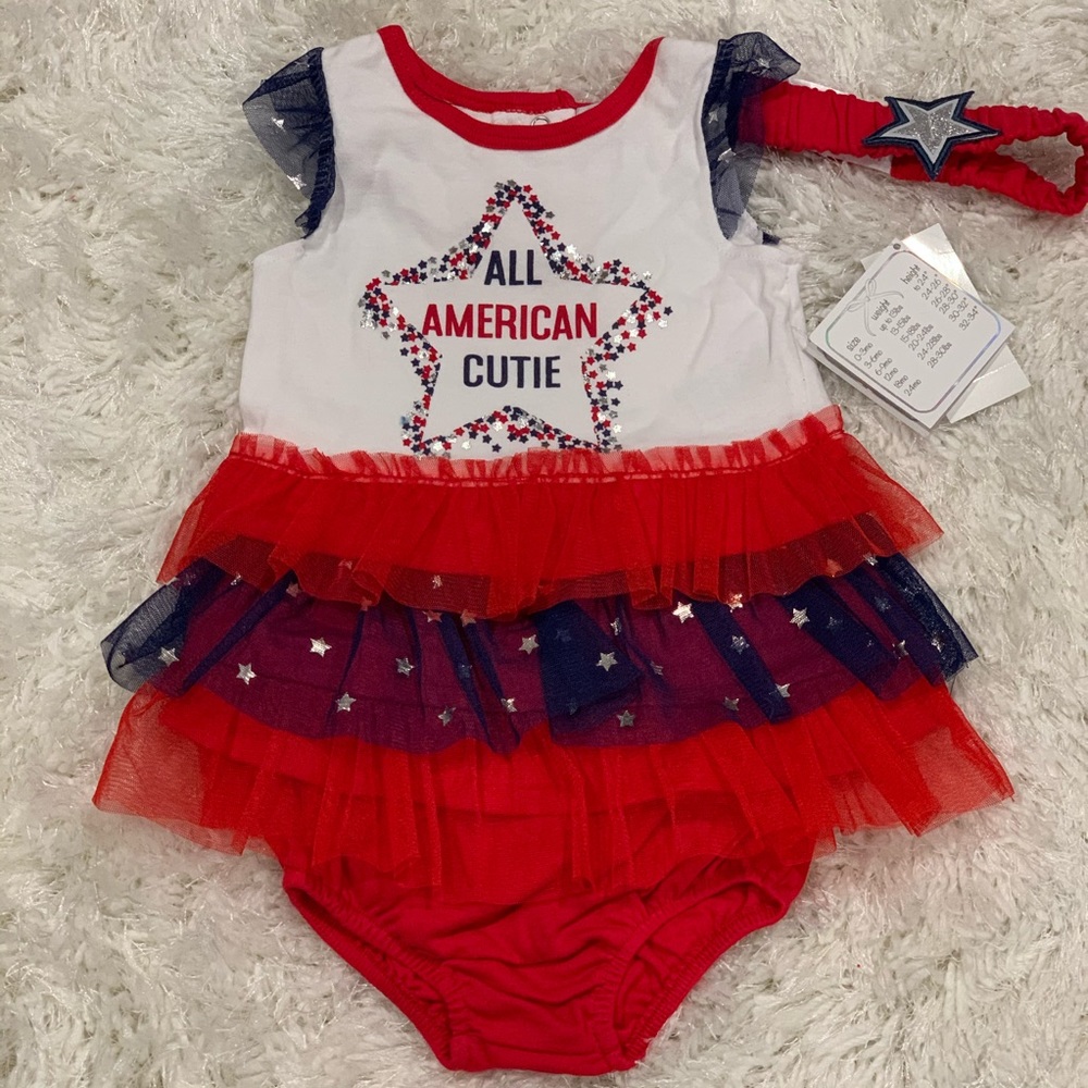 NEW “All American Cutie” Ruffle Tulle Dress